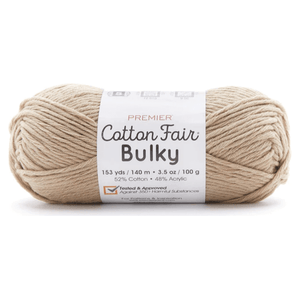 Premier Cotton Fair Bulky Yarn Sold As A 3 Pack