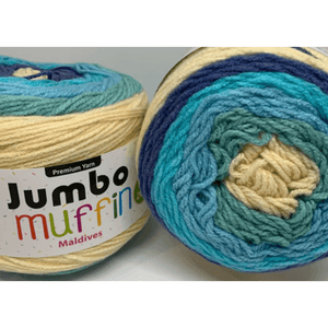 Yatsal Jumbo Muffin Cake Yarn 8Ply 200g