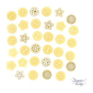 Dress It Up Buttons & Embellishments - Floral, Sport, Food, Occupations & Decorative