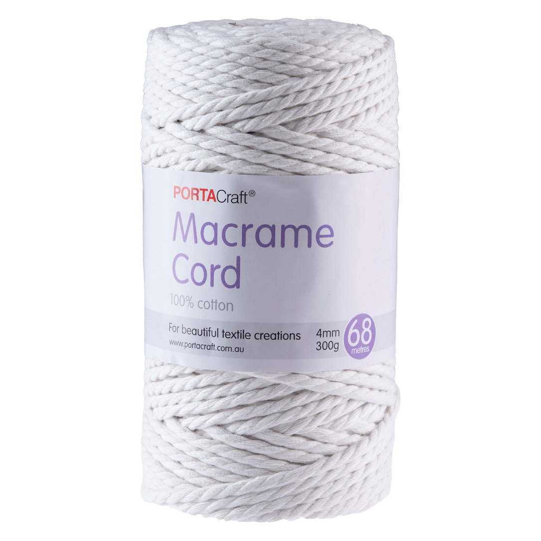 Macrame Cord 300g 4mm 68m