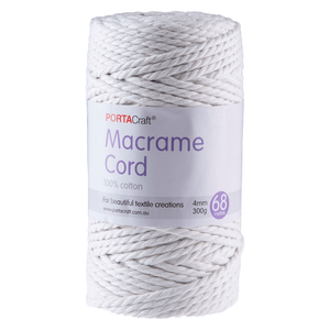 Macrame Cord 300g 4mm 68m