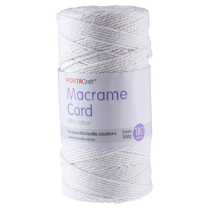 Macrame Cord 300g 2mm 180m