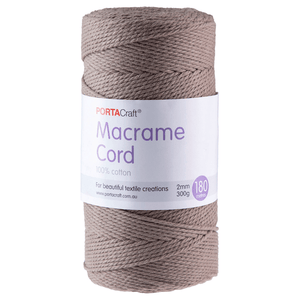 Macrame Cord 300g 2mm 180m