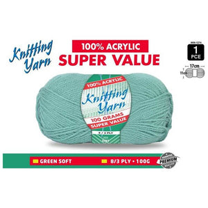 Yatsal Knitting Yarn 8 ply 100g Multicolour