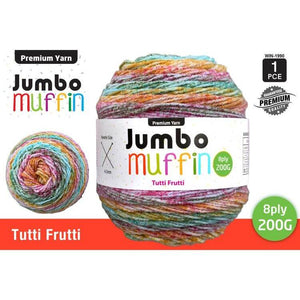 Yatsal Jumbo Muffin Cake Yarn 8Ply 200g