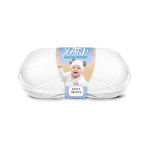 Baby Yarn (Hypoallergenic)100% Soft Acrylic 3ply 100g