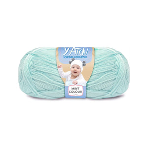 Baby Yarn (Hypoallergenic)100% Soft Acrylic 3ply 100g