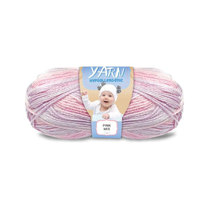 Baby Yarn (Hypoallergenic)100% Soft Acrylic 3ply 100g