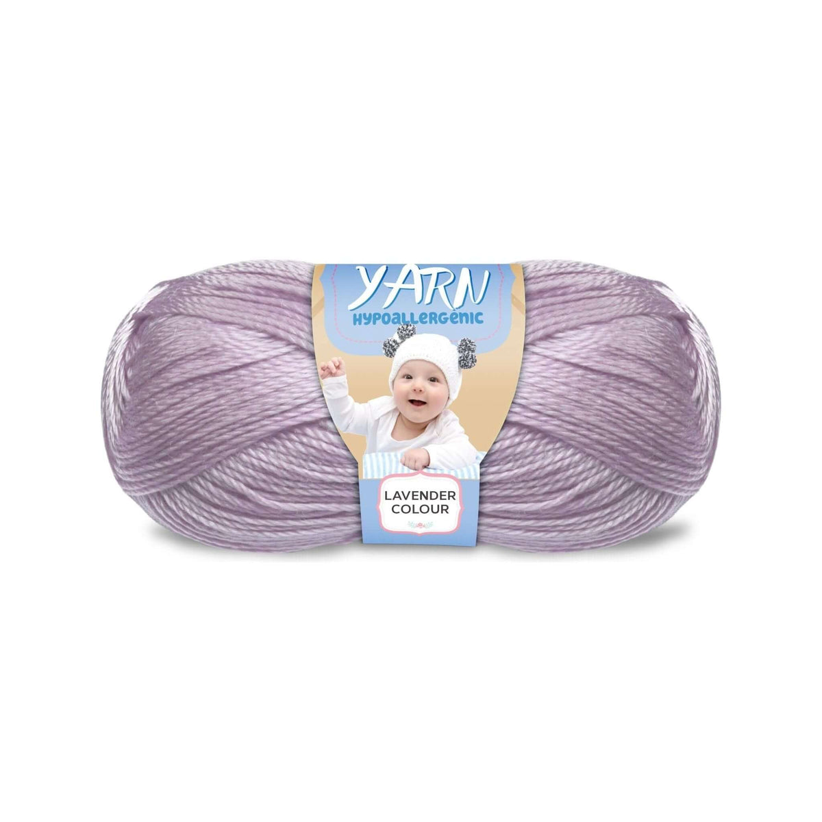 Baby Yarn (Hypoallergenic)100% Soft Acrylic 3ply 100g