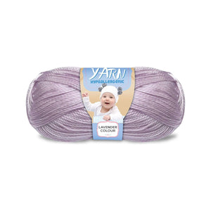 Baby Yarn (Hypoallergenic)100% Soft Acrylic 3ply 100g