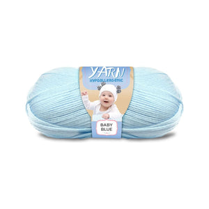 Baby Yarn (Hypoallergenic)100% Soft Acrylic 3ply 100g