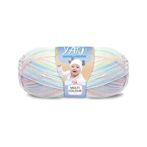 Baby Yarn (Hypoallergenic)100% Soft Acrylic 3ply 100g