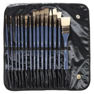 Brush Set Wallet Premium 15pc