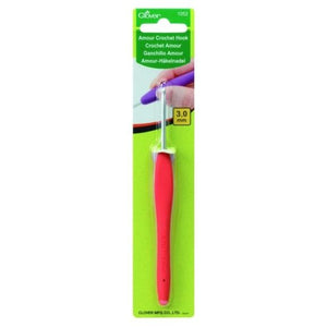 Clover Amour Crochet Hooks (22 sizes) - CRAFT2U