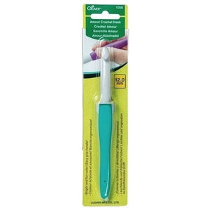 Clover Amour Crochet Hooks (22 sizes) - CRAFT2U