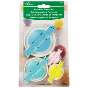 Clover Pom Pom Maker (5 sizes) - CRAFT2U