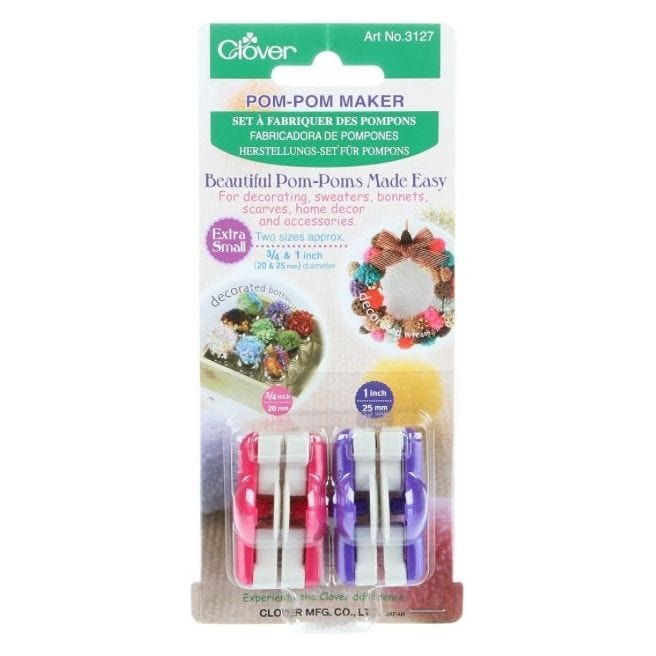 Clover Pom Pom Maker (5 sizes) - CRAFT2U