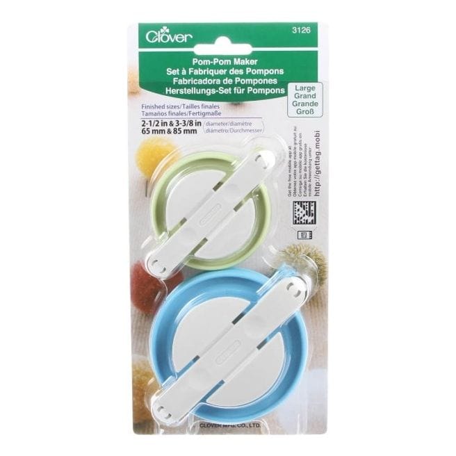 Clover Pom Pom Maker (5 sizes) - CRAFT2U