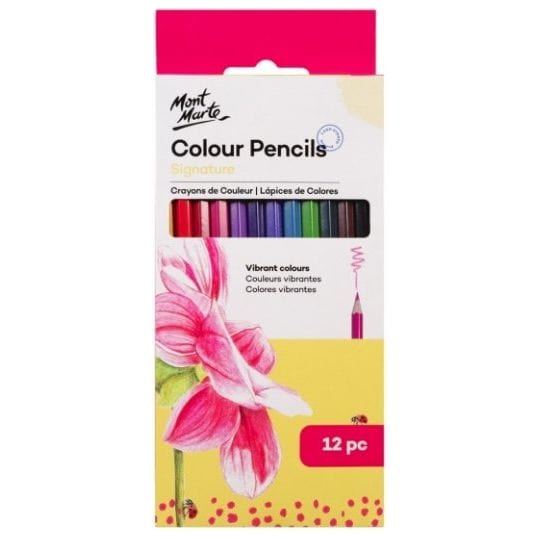 Colour Pencils 12pce - Essential Colours