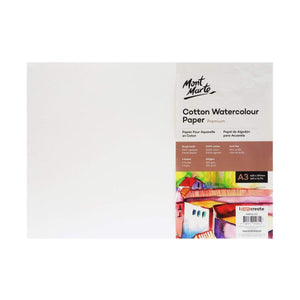 Cotton Watercolour Paper Premium 300gsm 5 sheets