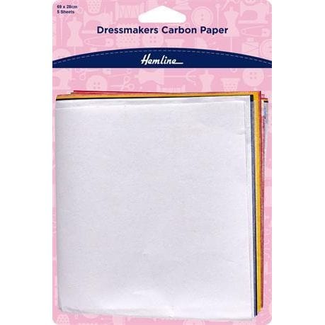 Dressmakers Carbon Paper 69x28cm 5 sheets