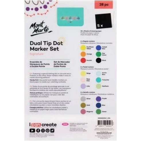 Dual Tip Dot Markers Set Signature 28pc