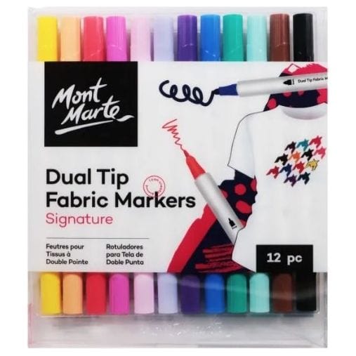 Dual Tip Fabric Markers Signature