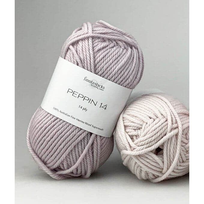 Fiddlesticks Peppin 14 ply Australian Fine Merino Superwash Wool