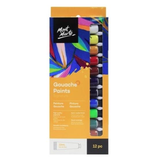 Gouache Paints Set 12pc