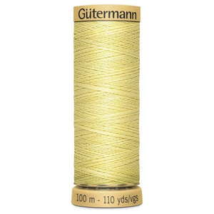 Gutermann 100% Cotton Thread Natural Cotton 100m ( 60 Colours ) - CRAFT2U