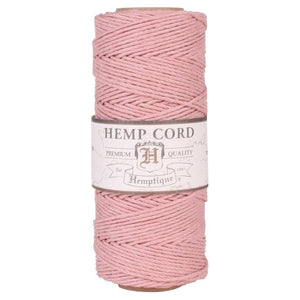 HEMPTIQUE HEMP CORD SPOOL #20 approx 62.5m 50g 1mm ( 45 colours available) - CRAFT2U