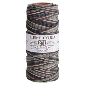 HEMPTIQUE HEMP CORD SPOOL #20 approx 62.5m 50g 1mm ( 45 colours available) - CRAFT2U