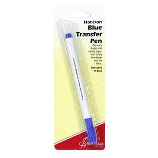 Hot Iron Blue Transfer Pen - Sew Easy