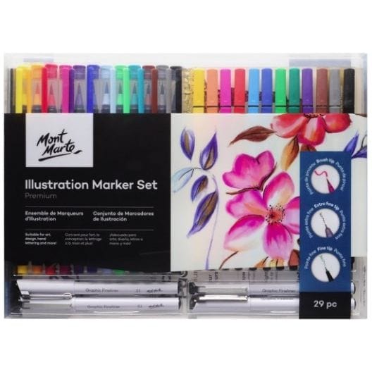 Illustration Marker Set 29pc