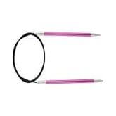 Knit Pro Zing Fixed Circular Needles 80cm (18 sizes) - CRAFT2U