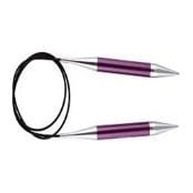 Knit Pro Zing Fixed Circular Needles 80cm (18 sizes) - CRAFT2U