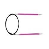 Knit Pro Zing Fixed Circular Needles 80cm (18 sizes) - CRAFT2U