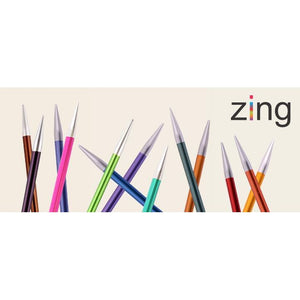 Knit Pro Zing Single Pointed Knitting Needles 30cm - CRAFT2U