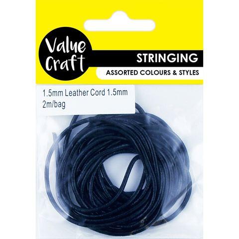 Leather Cord 1.5mm 2m