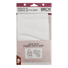 Non Slip Fabric with Grip - Birch