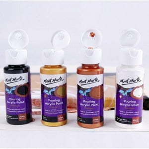 Pouring Acrylic Paint Set Premium 60ml 4 pack