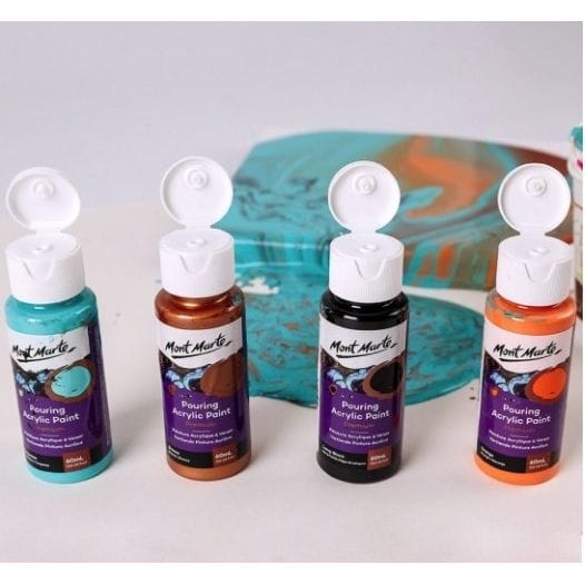 Pouring Acrylic Paint Set Premium 60ml 4 pack