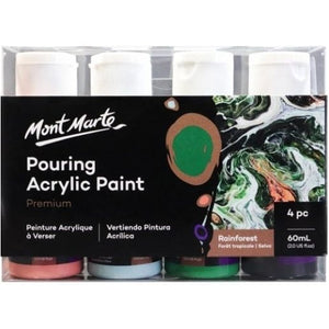 Pouring Acrylic Paint Set Premium 60ml 4 pack