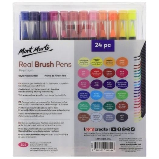 Real Brush Pens Premium 24pc