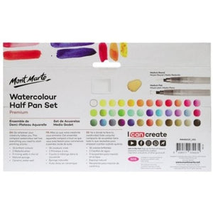 Watercolour Half Pan Set 41pce