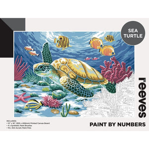 Reeves Paint by Numbers Kits (8 designs)