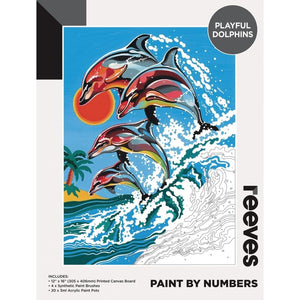 Reeves Paint by Numbers Kits (8 designs)