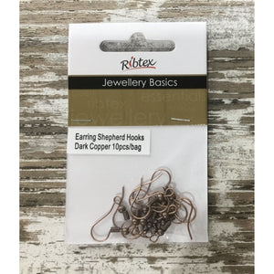 Earrings Shepherd Hooks 10pc bag