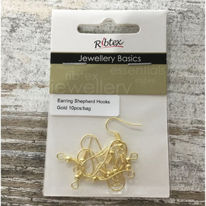 Earrings Shepherd Hooks 10pc bag