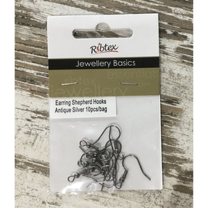 Earrings Shepherd Hooks 10pc bag